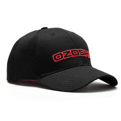 Juoda unisex kepurė su snapeliu Ozoshi Shichiro O20CP001 kaina ir informacija | Kepurės moterims | pigu.lt