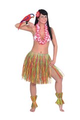 Гавайская юбка, 50 см цена и информация | Карнавальные костюмы | pigu.lt