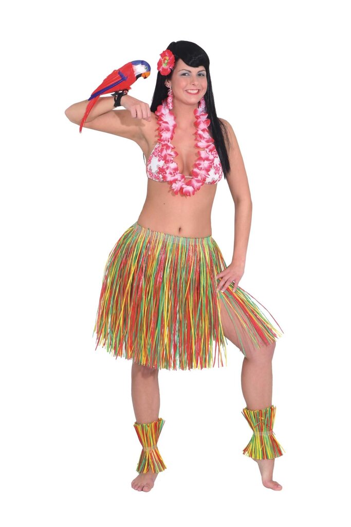 Havajietiškas sijonas 50 cm kaina ir informacija | Karnavaliniai kostiumai | pigu.lt