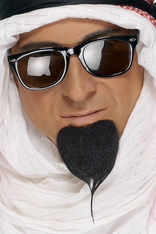 Priklijuojama arabo barzda