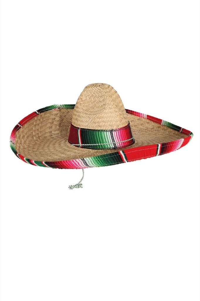 Meksikiečio sombrero цена и информация | Karnavaliniai kostiumai | pigu.lt