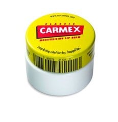 Бальзам для губ Carmex Classic Pot, 7,5 г цена и информация | Помады, бальзамы, блеск для губ | pigu.lt