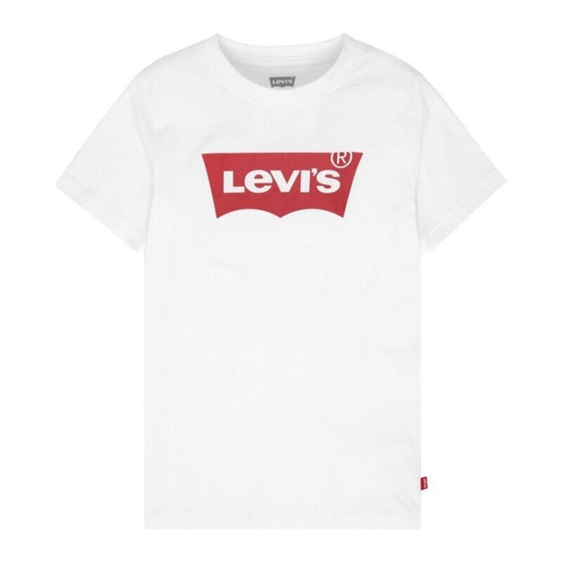 Marškinėliai vaikams Levi's E8157, balti цена и информация | Marškinėliai berniukams | pigu.lt