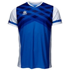 Marškinėliai vyrams Luanvi Napoli S3207886, mėlyni kaina ir informacija | Futbolo apranga ir kitos prekės | pigu.lt