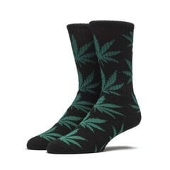 Мужские темные носки с зелеными листьями конопли цена и информация | Мужские носки | pigu.lt