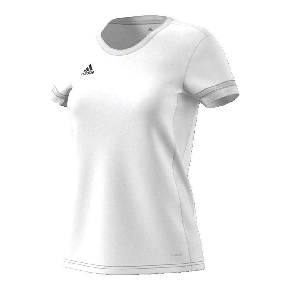Marškinėliai moterims Adidas T19 SS JSY W DW6887, balti kaina ir informacija | Marškinėliai moterims | pigu.lt