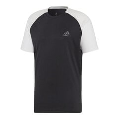Marškinėliai vyrams Adidas Club C/B Tee DU0873, juodi kaina ir informacija | Vyriški marškinėliai | pigu.lt