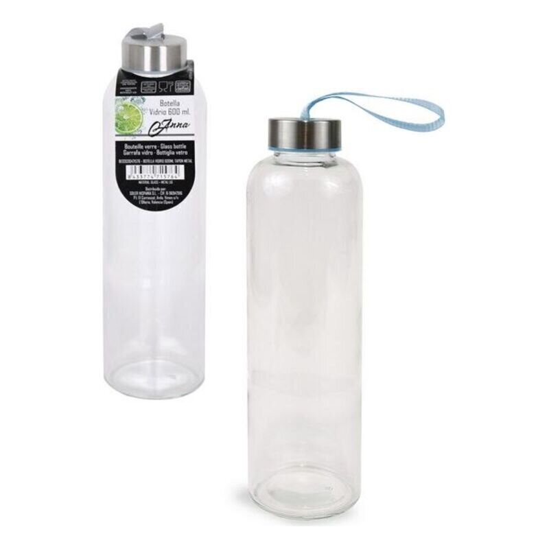 Stiklinis butelis Shine Inline (600 ml) kaina ir informacija | Taurės, puodeliai, ąsočiai | pigu.lt