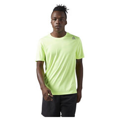 Футболка с коротким рукавом мужская Reebok RUN SS TEE цена и информация | Женские футболки | pigu.lt