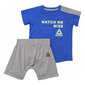 Sportinis kostiumas kūdikiams Reebok B ES Inf SJ SS, mėlynas kaina ir informacija | Kelnės kūdikiams | pigu.lt