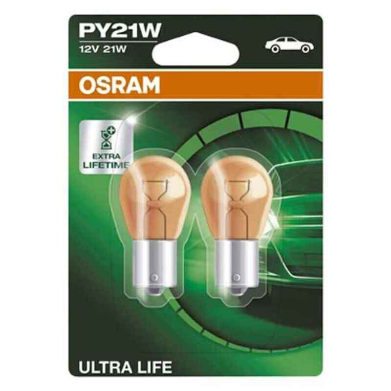 Automobilio lemputė Osram OS7507ULT-02B PY21W 21W 12V цена и информация | Automobilių lemputės | pigu.lt