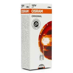 Автомобильная лампа Osram W6 12V 6W (10 шт) цена и информация | Автомобильные лампочки | pigu.lt