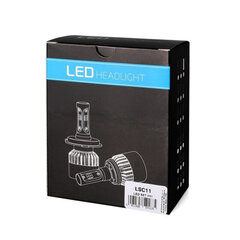 Автомобильные светодиодные лампы H11 LED комплект 2 шт. цена и информация | Автомобильные лампочки | pigu.lt