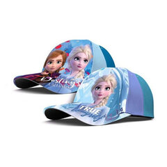 Детская шапка Frozen, синяя (один размер) цена и информация | Шапки, перчатки, шарфы для девочек | pigu.lt