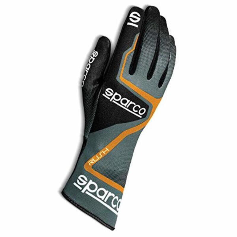 Men's Driving Gloves Sparco Rush 2020 Pilka (Dydis 8) kaina ir informacija | Moto pirštinės, apsaugos | pigu.lt