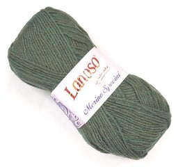 Нитка для вязания Lanoso Merino Special 100 г, цвет 927 цена и информация | Принадлежности для вязания | pigu.lt