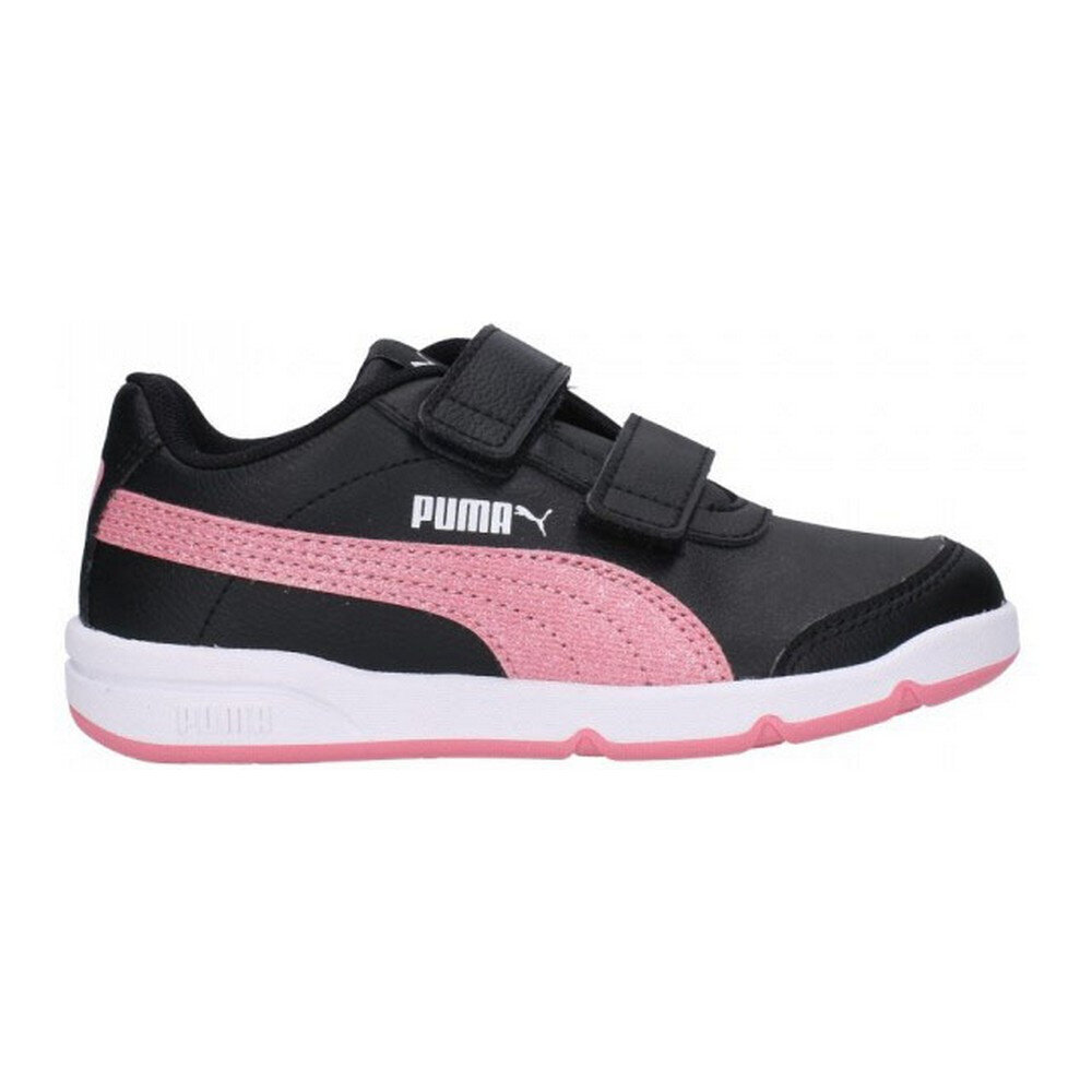 Sportiniai batai mergaitėms Puma Stepfleex 2, juodi kaina ir informacija | Sportiniai batai vaikams | pigu.lt