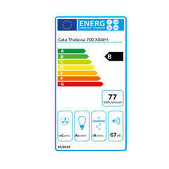 Cata 700XGWH цена и информация | Вытяжки на кухню | pigu.lt