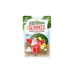 Металлическая тарелка Watermelon Summer Shake, 20 х 30 см цена и информация | Детали интерьера | pigu.lt