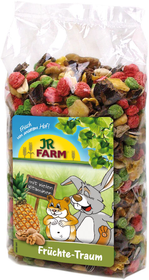 JR Fruity-Dream 200g maisto papildas Vaisių sapnas graužikams kaina ir informacija | Graužikų ir triušių maistas | pigu.lt
