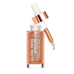 Средство для придания блеска L'Oreal Paris Woke Up Like This Glow Mon Amour, 9 g, Coconic Glow цена и информация | Пудры, базы под макияж | pigu.lt