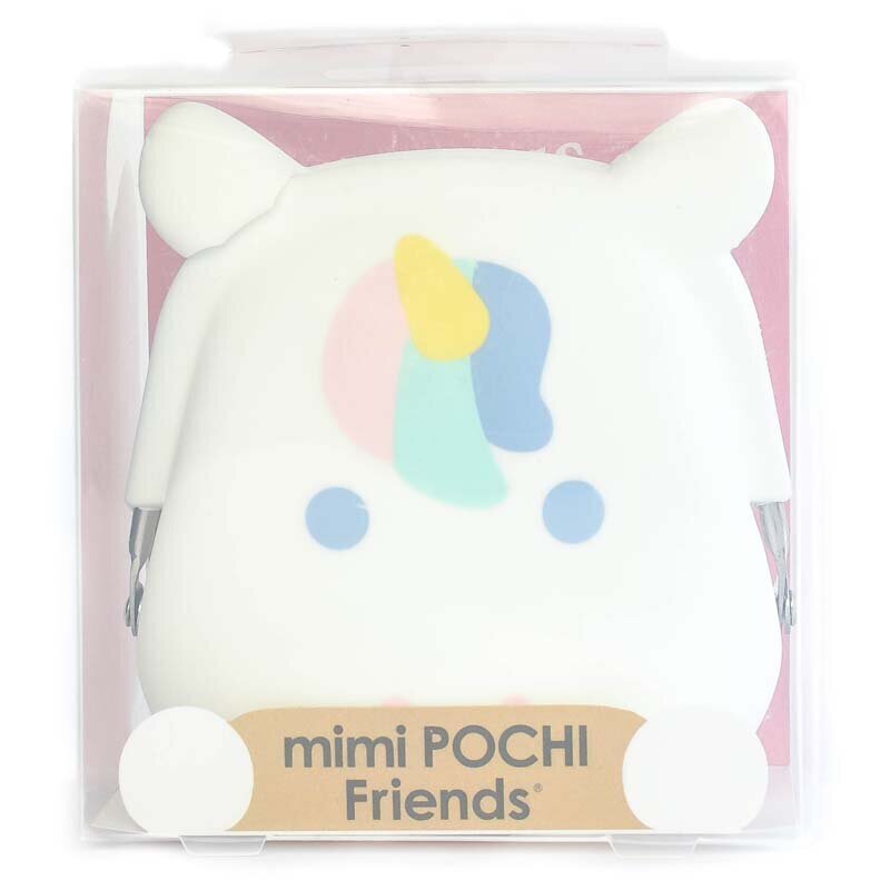 Silikoninė piniginė „mimi Pochi Friends Unicorn“, White цена и информация | Aksesuarai vaikams | pigu.lt