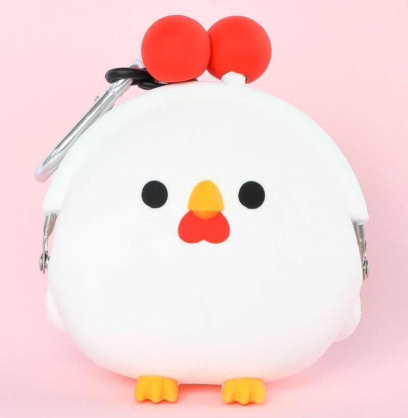 Silikoninė piniginė 3D Bird Chicken kaina ir informacija | Aksesuarai vaikams | pigu.lt