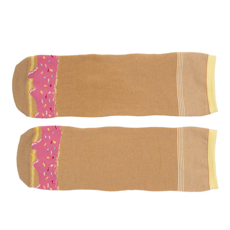 Japoniško dizaino kojinės Doughnut Berry Sprinkles, rožinės kaina ir informacija | Originalios kojinės | pigu.lt