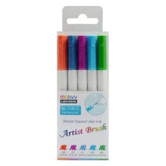 Spalvoti flomasteriai Artist Brush, 1100-5L Harmony, 5vnt. kaina ir informacija | Piešimo, tapybos, lipdymo reikmenys | pigu.lt