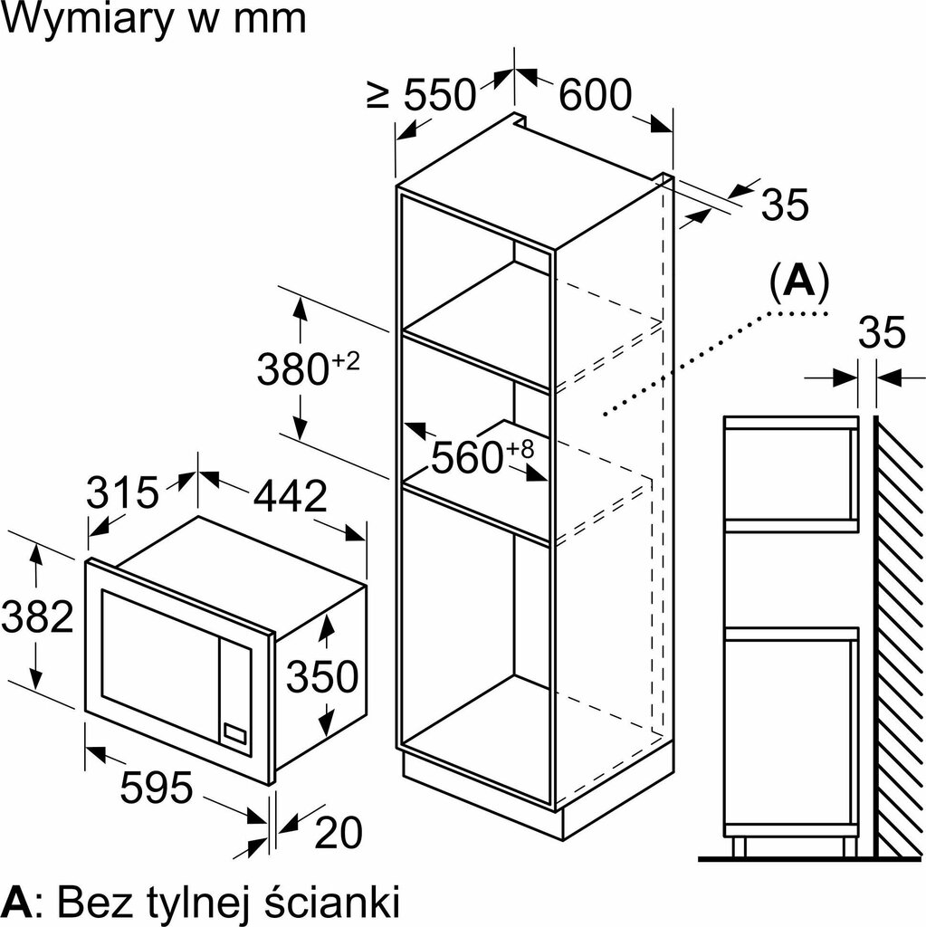 Bosch BEL620MB3 kaina ir informacija | Mikrobangų krosnelės | pigu.lt