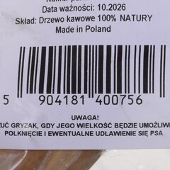 Kavamedžio lazdelė 4Dogs, M, rudas kaina ir informacija | Žaislai šunims | pigu.lt