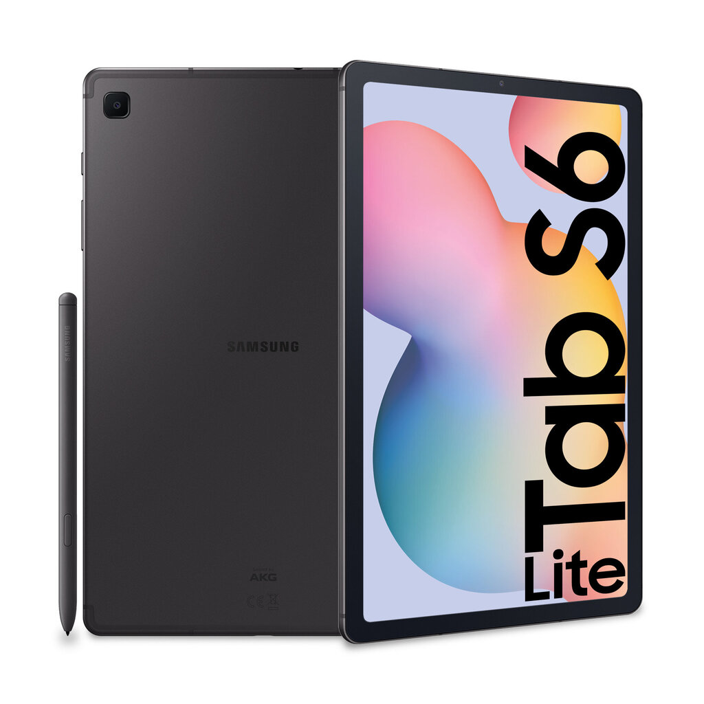 Samsung Galaxy Tab S6 Lite SM-P615 4G LTE 64 GB 26.4 cm (10.4") Samsung Exynos 4 GB Wi-Fi 5 (802.11ac) Android 11 Grey цена и информация | Planšetiniai kompiuteriai | pigu.lt