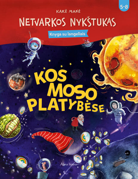 Netvarkos nykštukas. Kosmoso platybėse kaina ir informacija | Lavinamosios knygos | pigu.lt