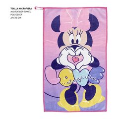 Дорожный набор Minnie Mouse, розовый (4 шт.) цена и информация | Чемоданы, дорожные сумки | pigu.lt