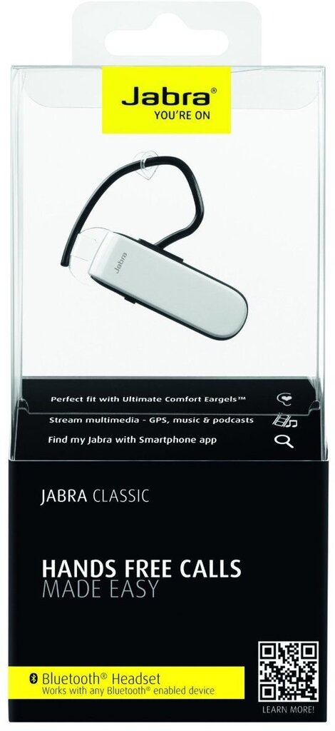 Jabra Classic, Balta kaina ir informacija | Laisvų rankų įranga | pigu.lt