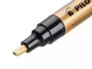 Перманентный маркер Pilot Gold Fine, круглая головка, 1-2 мм, цвет золота. цена и информация | Письменные принадлежности | pigu.lt