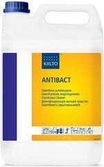 Valymo ir dezinfekavimo priemonė KIILTO Antibact, koncentruota, 5 l цена и информация | Очистители | pigu.lt
