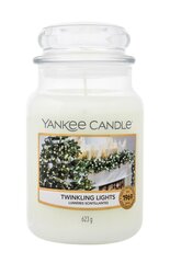 Kvapioji žvakė Yankee Candle Twinkling Lights 623 g kaina ir informacija | Žvakės, Žvakidės | pigu.lt