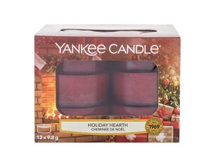 Kvapioji žvakė Yankee Candle Holiday Hearth 9,8 g, 12 vnt kaina ir informacija | Žvakės, Žvakidės | pigu.lt