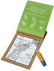 Книга для рисования водой Melissa & Doug Water Reveal "Safaris" цена и информация | Принадлежности для рисования, лепки | pigu.lt