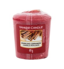 Kvapioji žvakė Yankee Candle Sparkling Cinnamon 49 g kaina ir informacija | Žvakės, Žvakidės | pigu.lt