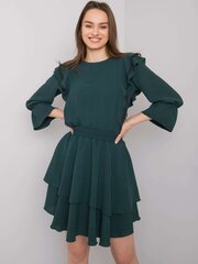 Laisvalaikio suknelė moterims Rue Paris, žalia kaina ir informacija | Suknelės | pigu.lt