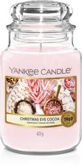Kvapioji žvakė Yankee Candle Christmas Eve Cocoa 623 g kaina ir informacija | Žvakės, Žvakidės | pigu.lt