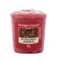 Ароматическая свеча Yankee Candle Red Apple Wreath 49 г цена и информация | Подсвечники, свечи | pigu.lt