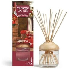 Namų kvapas su lazdelėmis Yankee Candle Holiday Hearth, 120 ml kaina ir informacija | Namų kvapai | pigu.lt
