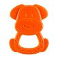 Kramtukas Šuniukas Chicco Eco+, oranžinis kaina ir informacija | Žaislai kūdikiams | pigu.lt