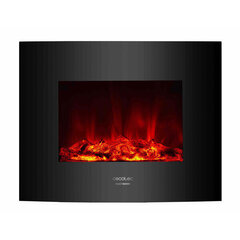 Настенный декоративный электрический камин Cecotec Warm 2600 Curved Flames 2000W цена и информация | Камины | pigu.lt