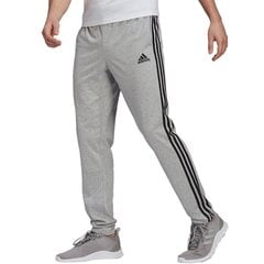 Vyriškos sportinės kelnės Adidas Essentials Single GK8998, pilkos kaina ir informacija | Sportinė apranga vyrams | pigu.lt