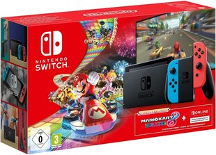 Игровой компьютер Nintendo Switch + Mario Kart 8 Deluxe цена и информация | Игровые приставки | pigu.lt