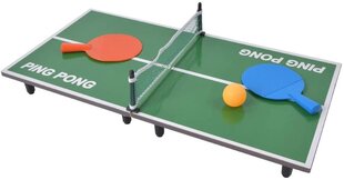 Mini stalo teniso stalas Ping Pong 54699 kaina ir informacija | Stalo žaidimai, galvosūkiai | pigu.lt